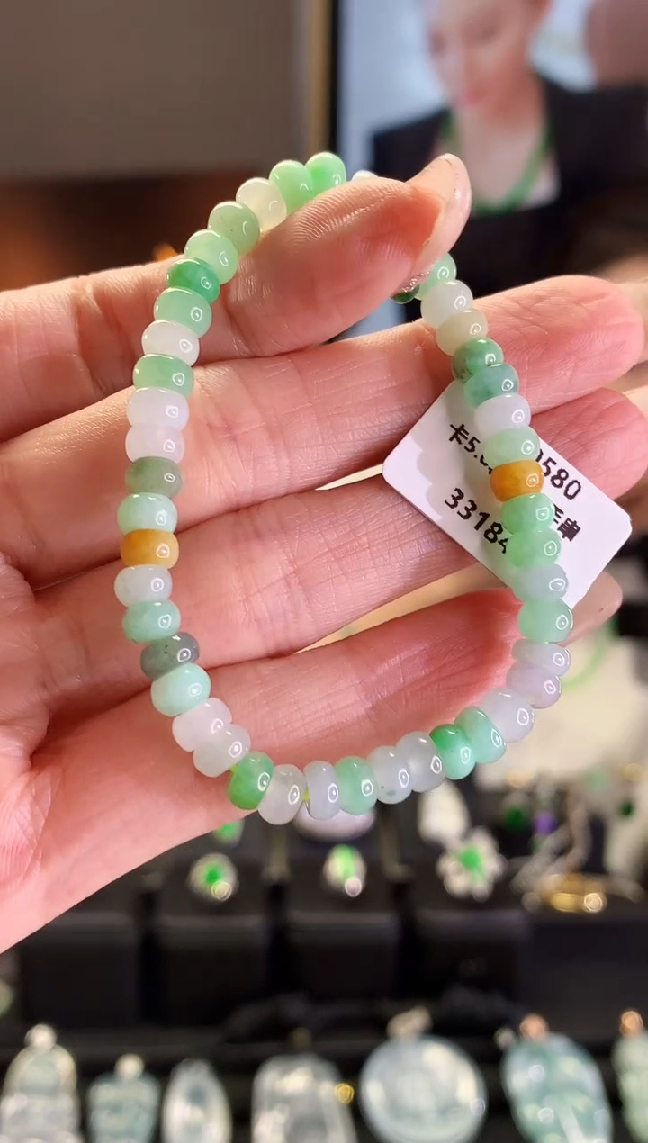 【闪购商品】翡翠手链未镶嵌手串