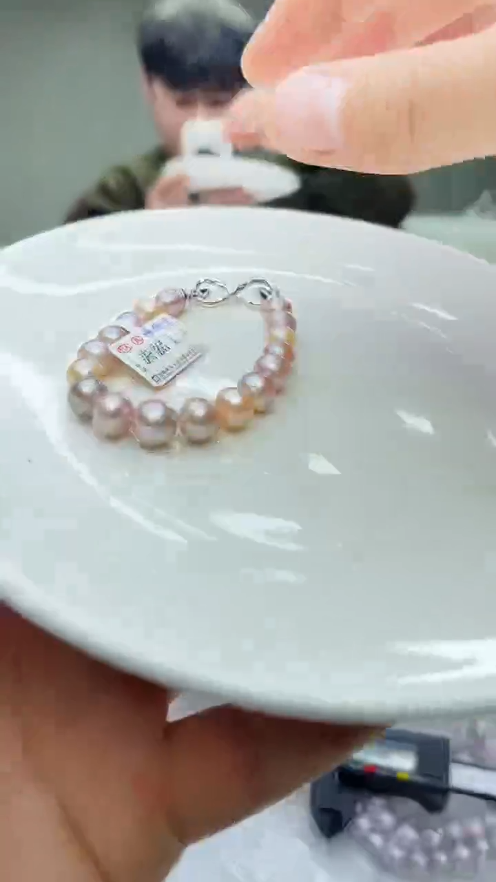 未镶嵌手链淡水珍珠糖果手链
