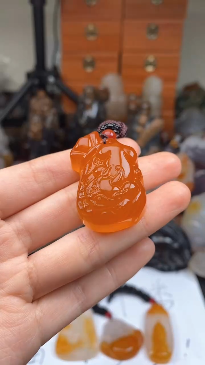 【闪购商品】玛瑙/玉髓颈饰未镶嵌AA