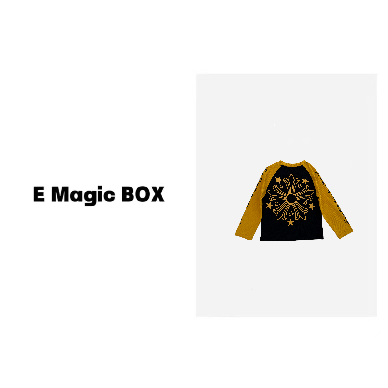 E Magic Box童装”阳光男孩”儿童春秋限量款长袖T恤C0991