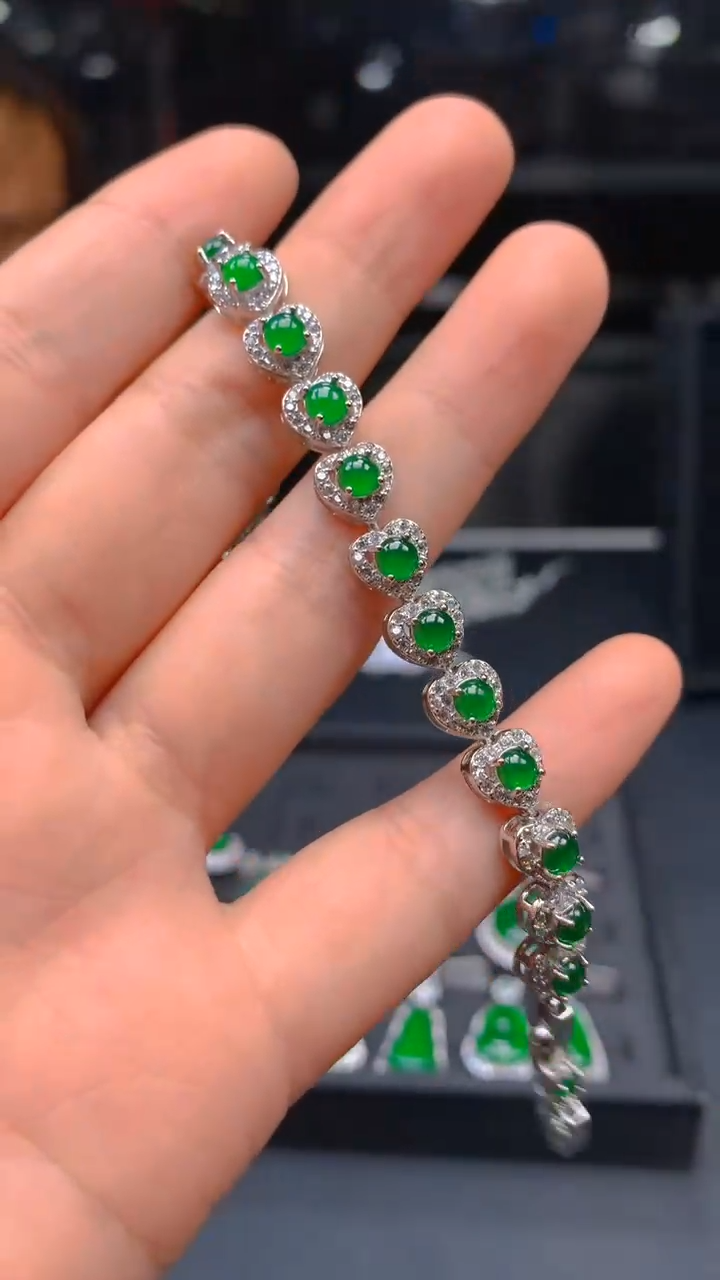 【闪购商品】翡翠手链未镶嵌0766626007/多样性发一