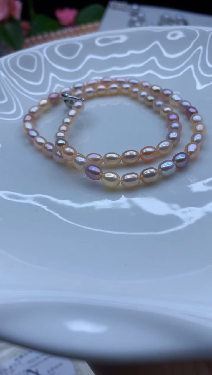 【闪购商品】淡水珍珠颈饰未镶嵌淡水珍珠项链