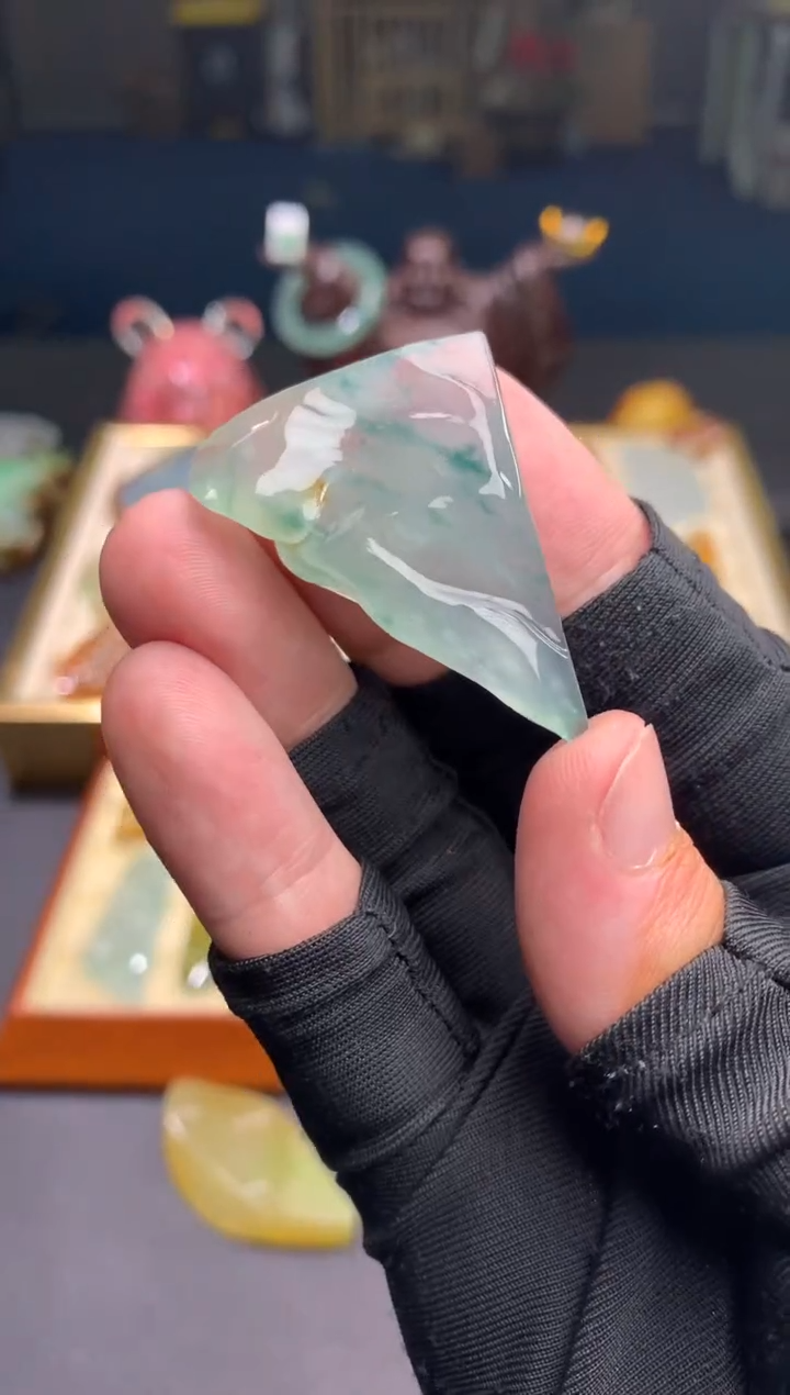 未镶嵌定制翡翠天然翡翠裸石（包工）