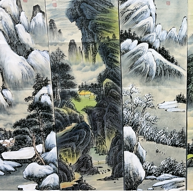 【优斯特】精品八条屏装饰画通用链接