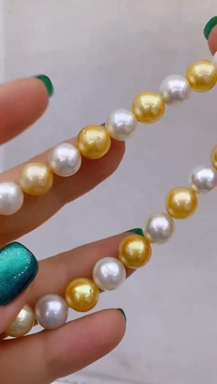 【闪购商品】海水珍珠项链未镶嵌112 8-10mm