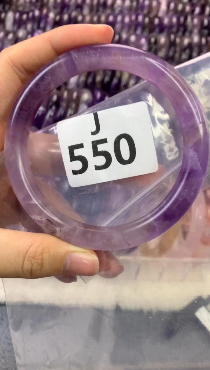 【闪购商品】水晶水晶手镯J未镶嵌550-65