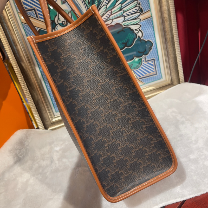 99新 Celine/思琳 煜橦奢品cabas横版老花tote 轻便大容量