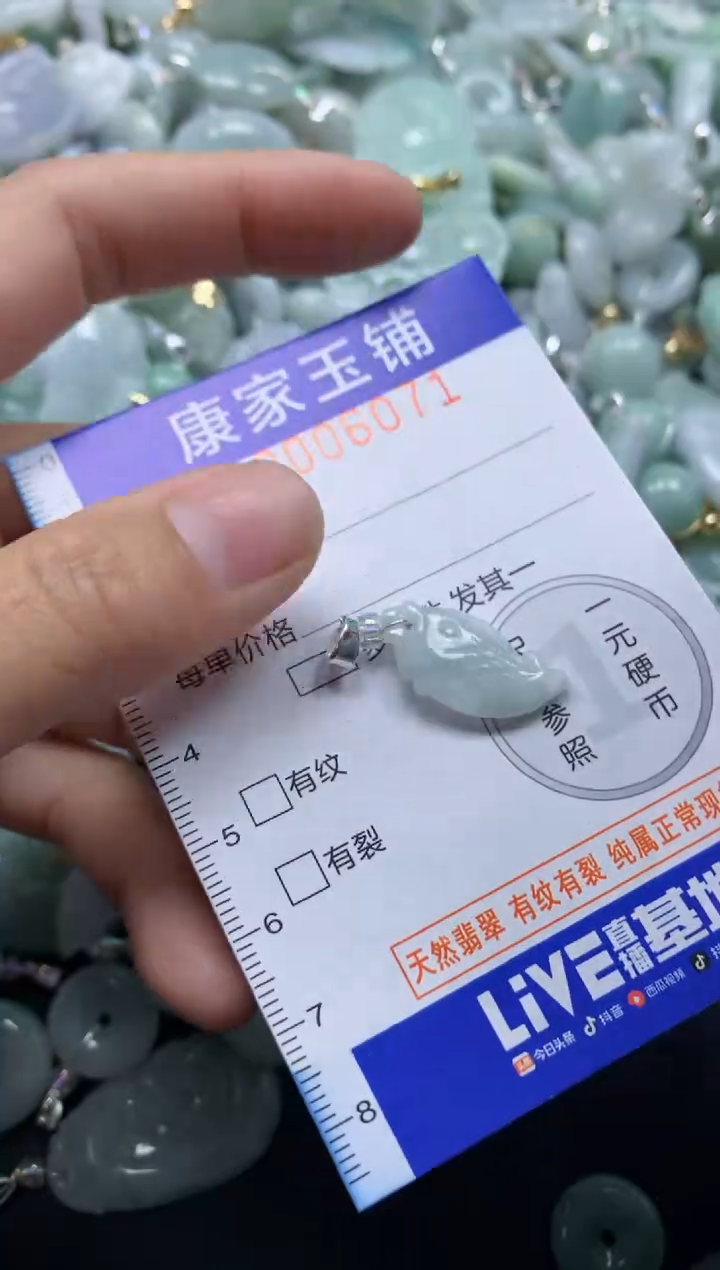 颈饰未镶嵌翡翠6071