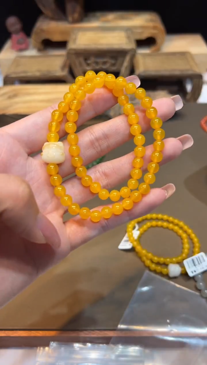 未镶嵌手链玛瑙/玉髓手饰@@E6979