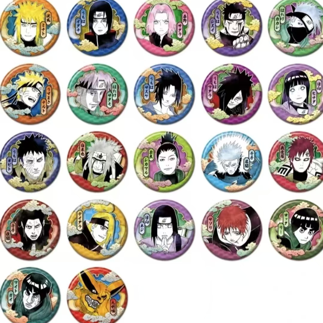 【火影忍者】JF2025火影忍者 原画1弹吧唧徽章（日谷国现，直播代拆）