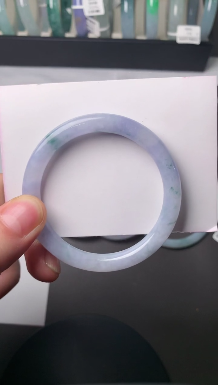 【闪购商品】翡翠手镯（圆镯）未镶嵌51.5*8.1*7.5