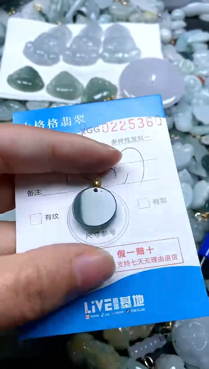 【闪购商品】翡翠颈饰未镶嵌闪购商品0225360多样性