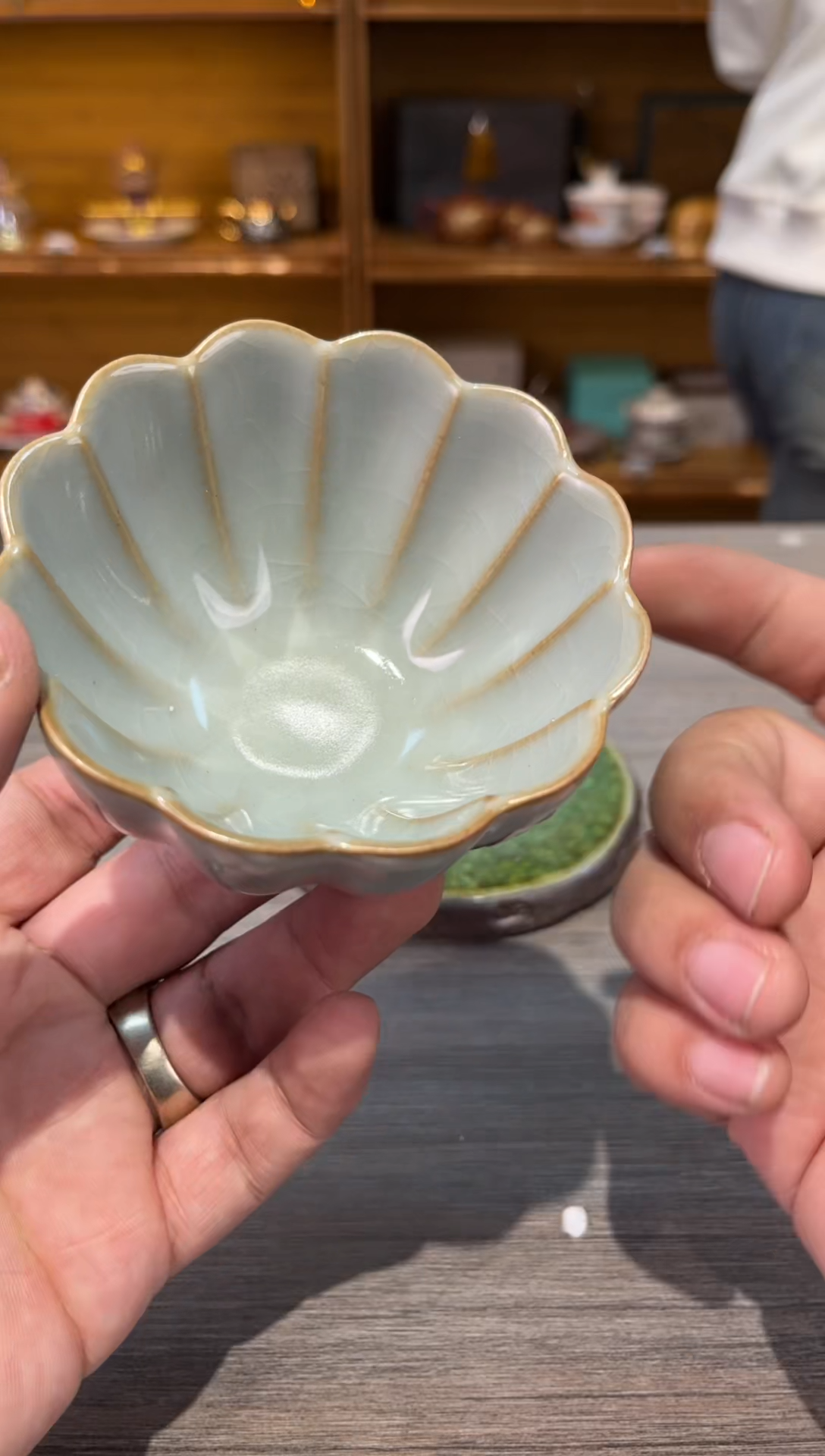 【闪购商品】青莲花杯茶具茶具