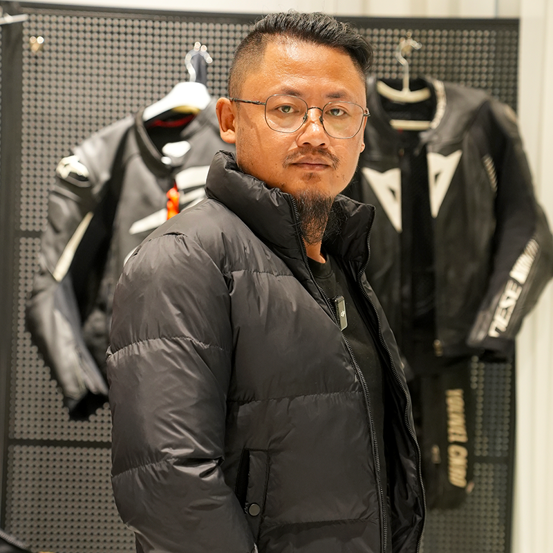 道艺大叔同款羽绒服