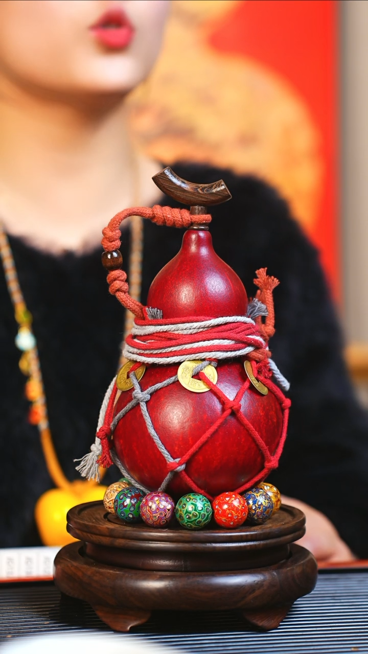 【闪购商品】JG102大师姐臻选大漆真葫芦