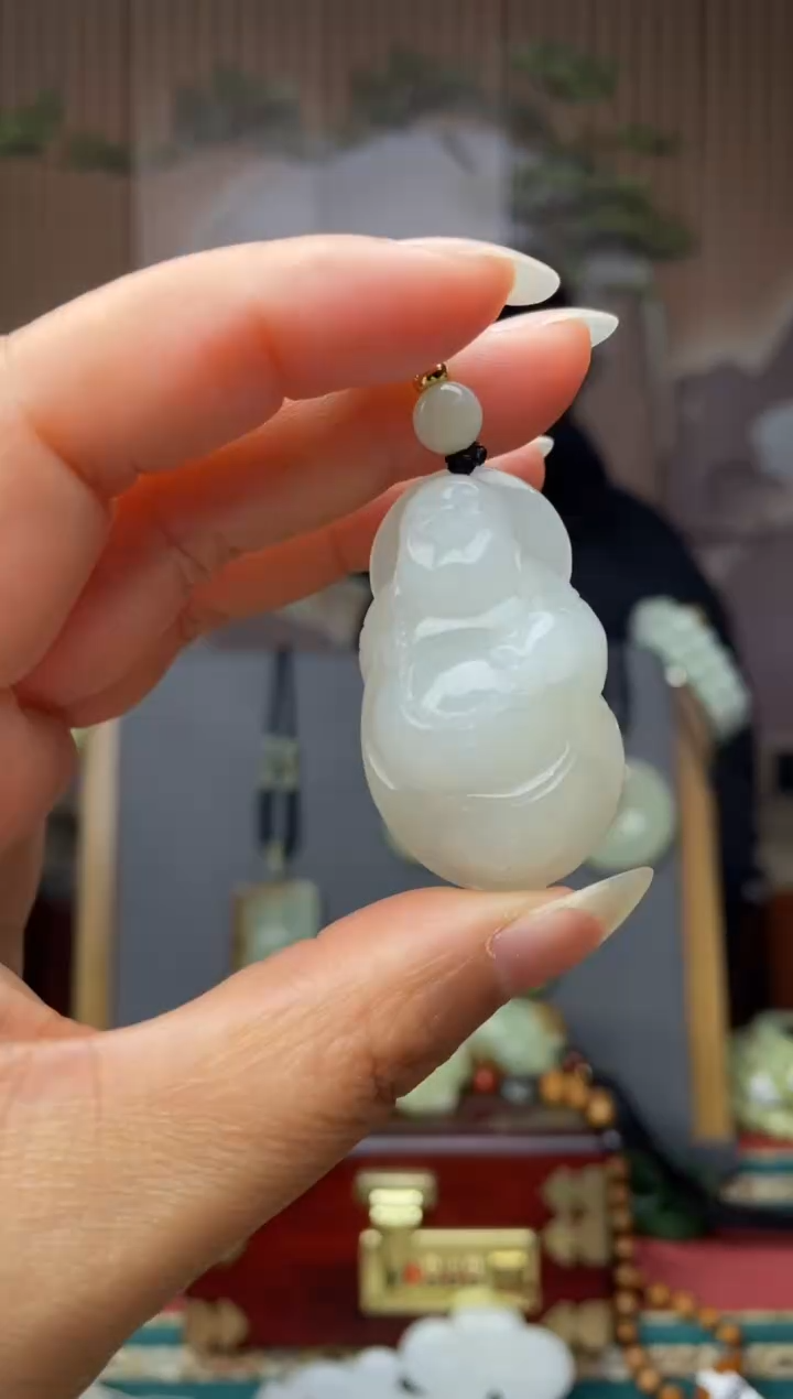 颈饰未镶嵌和田玉拍一发一