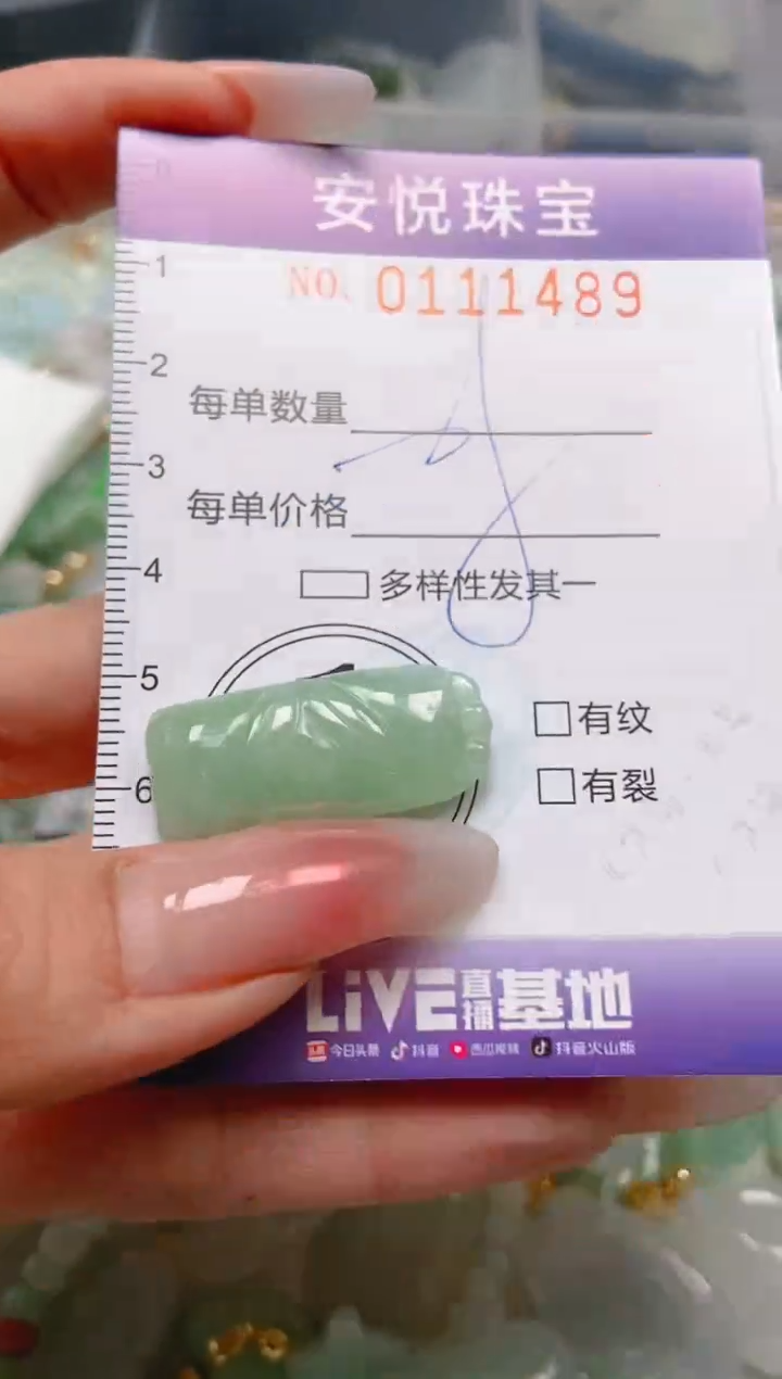 【闪购商品】翡翠颈饰未镶嵌闪购0111489