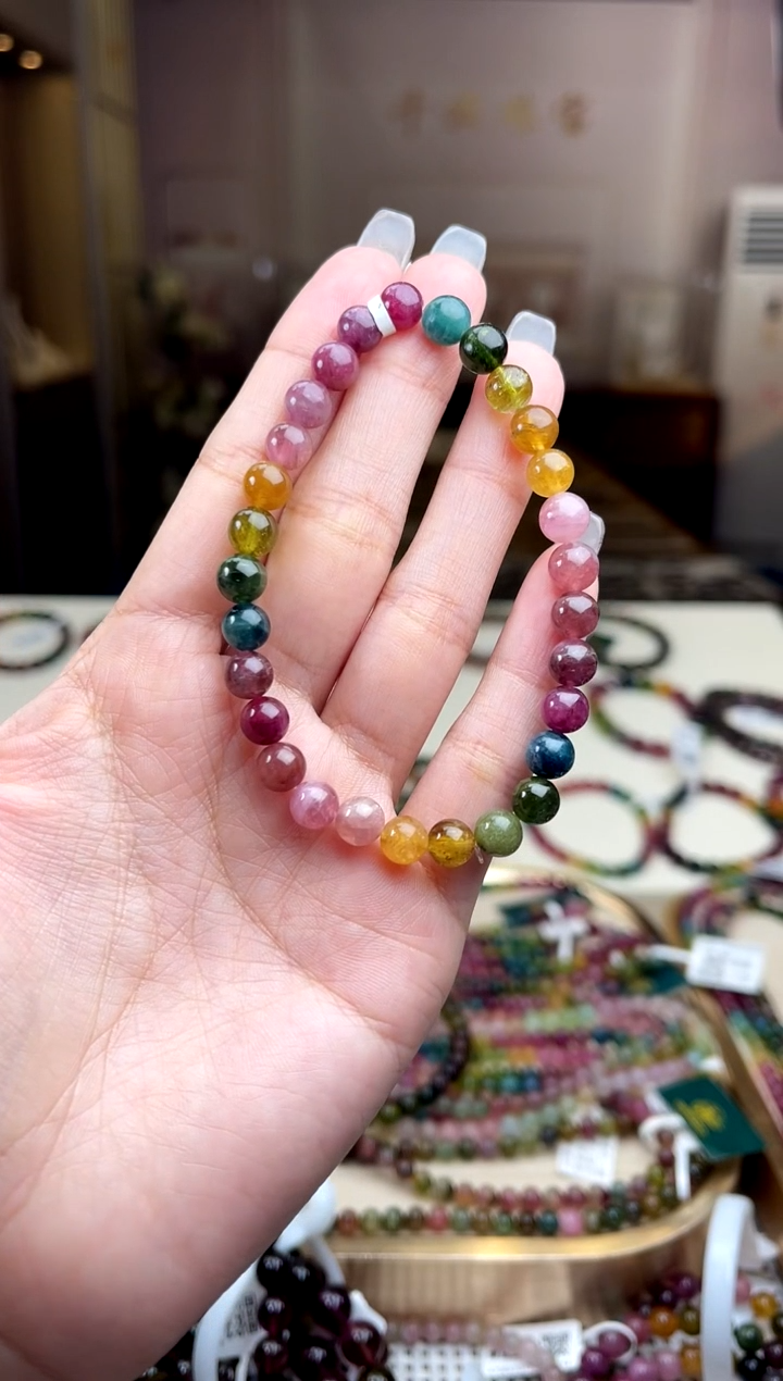 【闪购商品】碧玺/未镶嵌6mm+碧玺单圈多样性发货