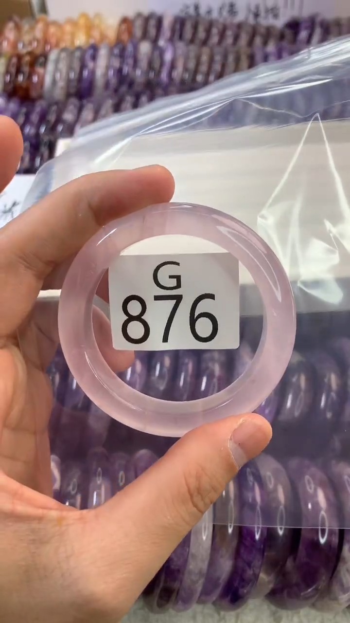 水晶手镯G未镶嵌水晶876-51+