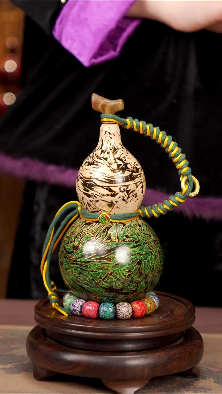 【闪购商品】121易林高端工艺大漆酒葫芦--268