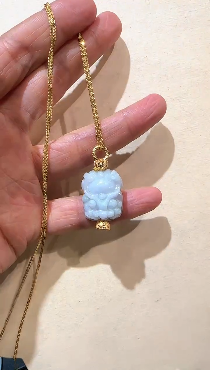 【闪购商品】翡翠颈饰未镶嵌国风