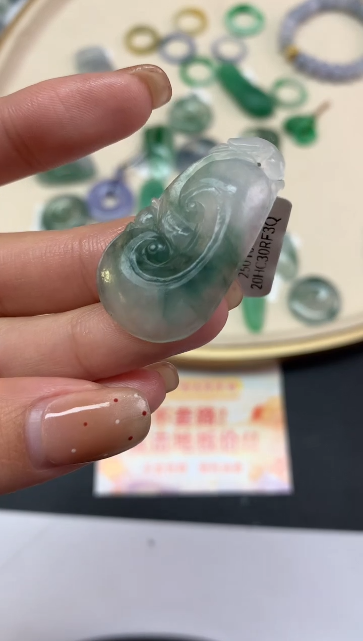 【闪购商品】定制翡翠未镶嵌不退|W36|580