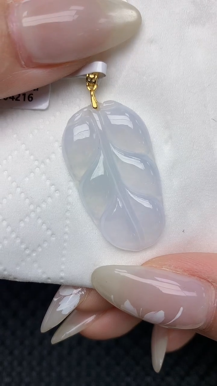 翡翠银S925镶嵌颈饰天然翡翠a货