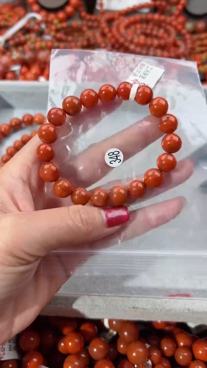 【闪购商品】南红玛瑙手串未镶嵌10+