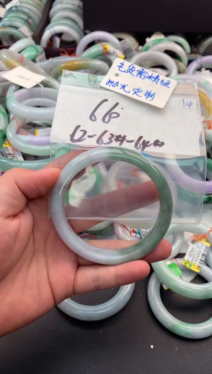 【闪购商品】定制翡翠未镶嵌毛货需精细抛光+多人