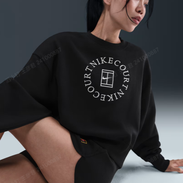 【滔搏联动】NIKE耐克双旦礼女子秋冬时尚休闲卫衣HJ8989-010