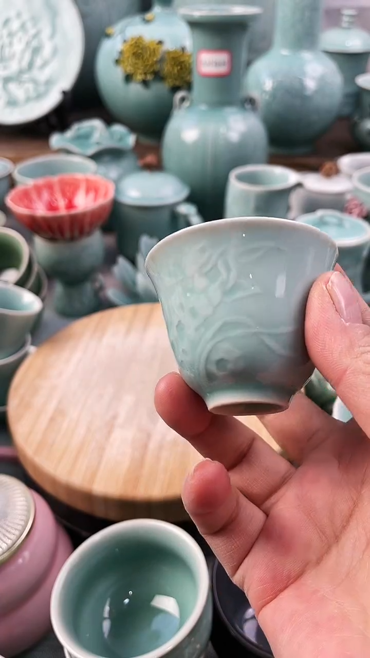 【闪购商品】特价 微瑕 慧仙青瓷