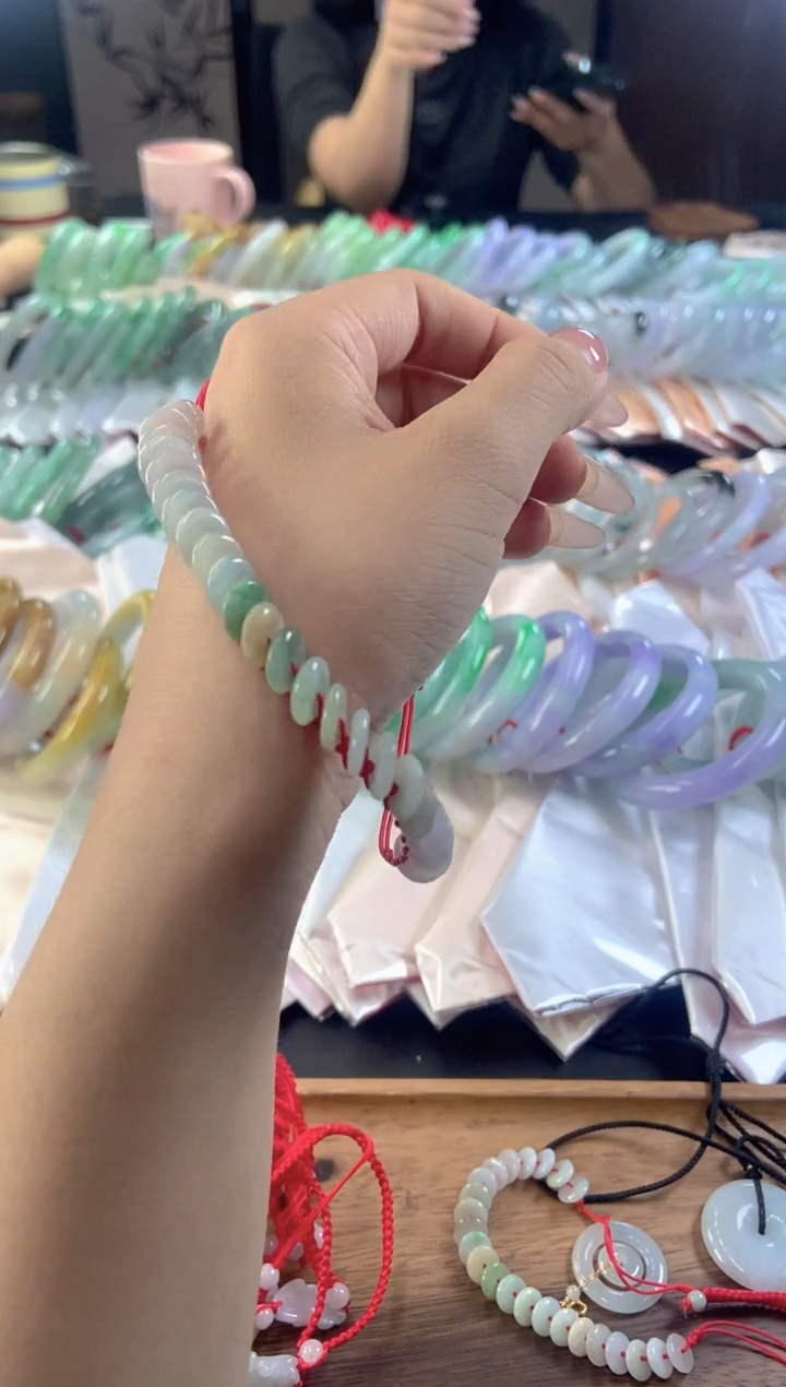 未镶嵌手链翡翠翡翠手链多样发一