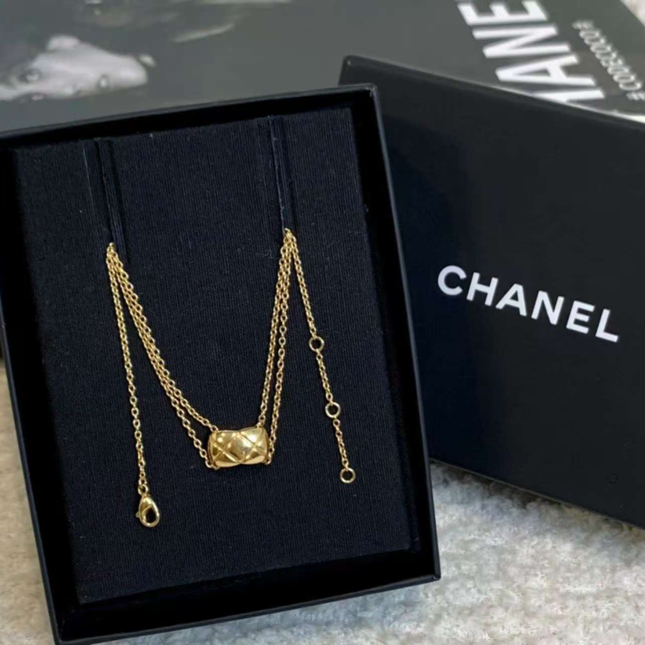 99新 Chanel/香奈儿 coco crush项链/29358121/12期/代卖服务