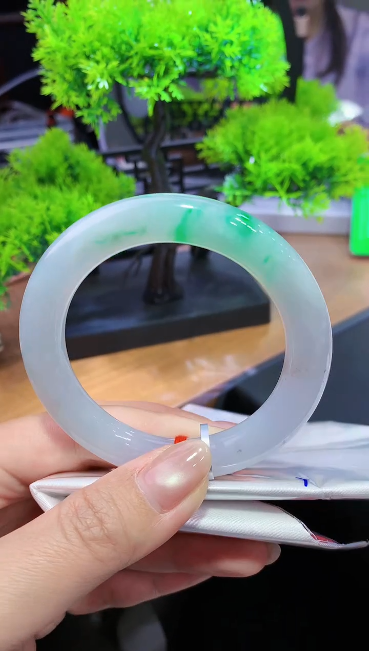 未镶嵌手镯翡翠k301天然A货缅甸翡翠55.6