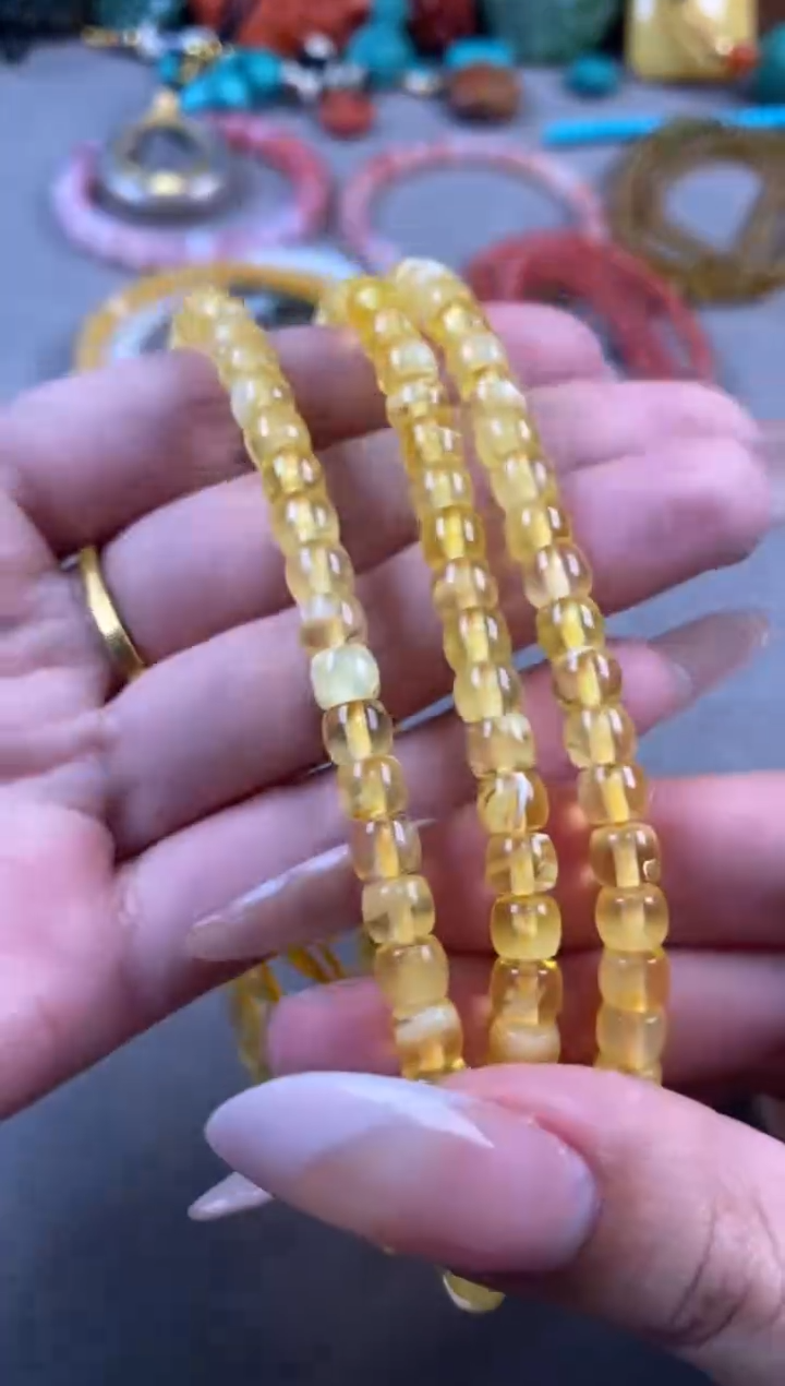 【闪购商品】蜜蜡裸石未镶嵌乾易轩文玩11111