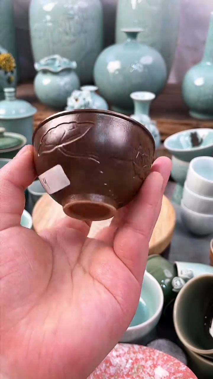 【闪购商品】特价 微瑕 慧仙青瓷