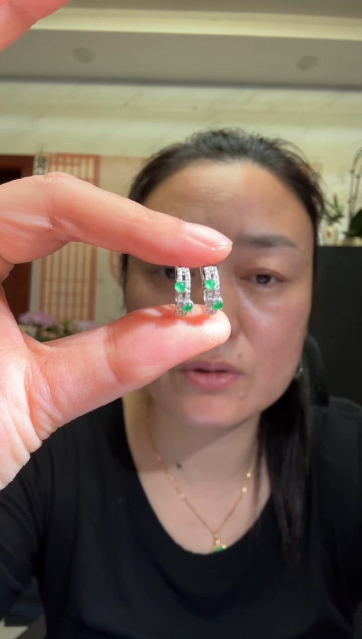 颈饰银S925镶嵌翡翠【多样性发其一】00005358