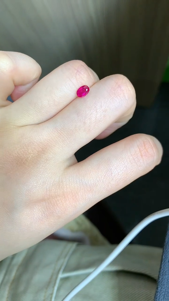【闪购商品】红宝石裸石未镶嵌19红宝石裸石0.45ct