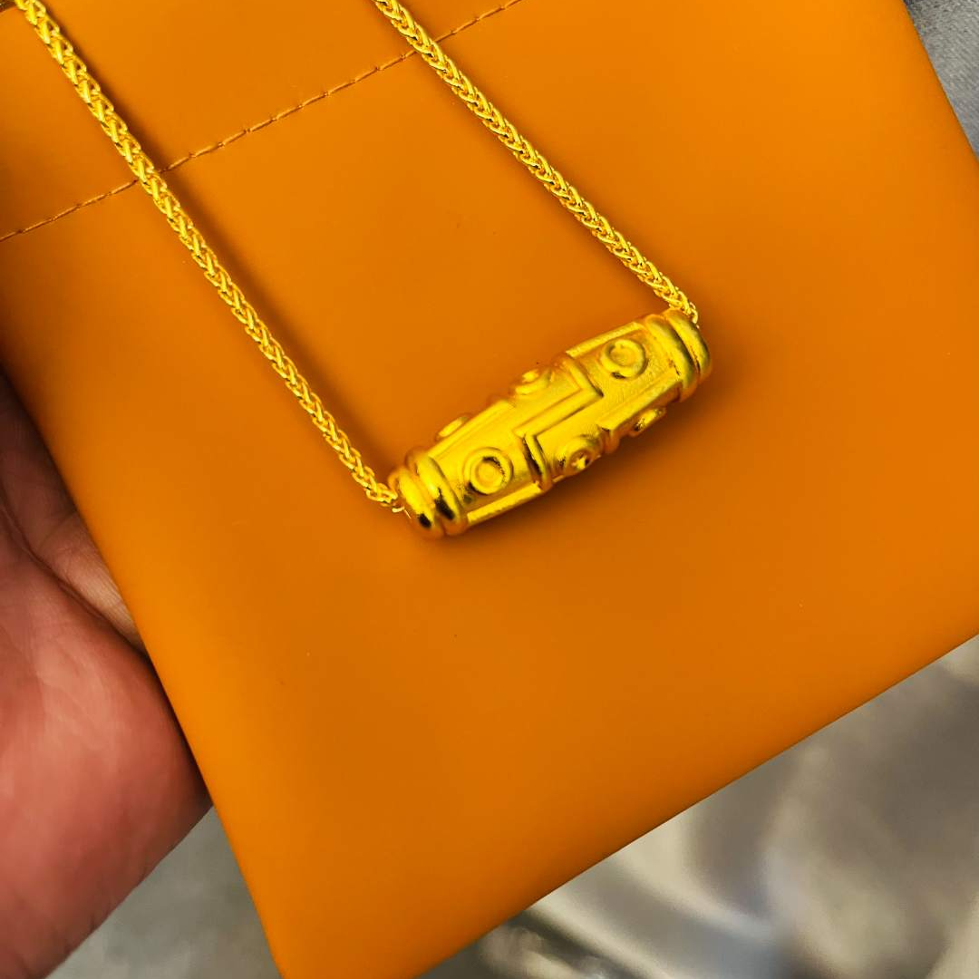 合金吊坠 古法珠珠吊坠 【赠链子】