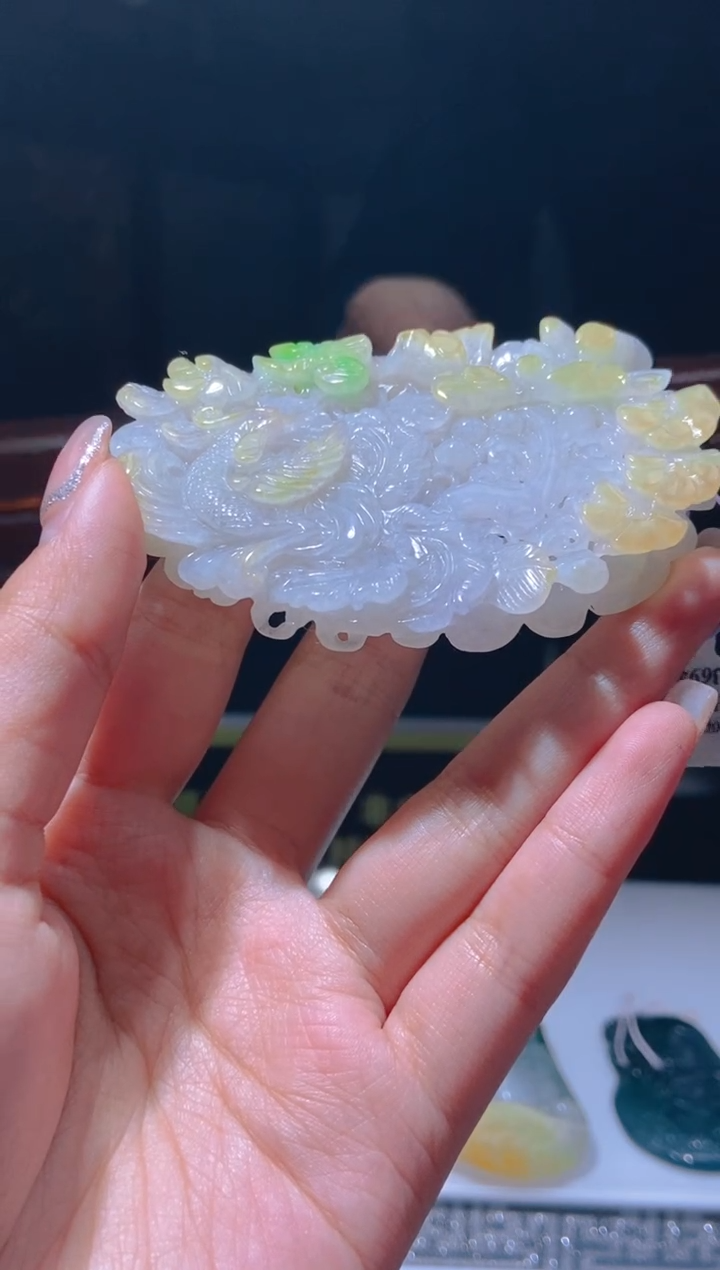 【闪购商品】定制翡翠未镶嵌闪购毛货链接DY088