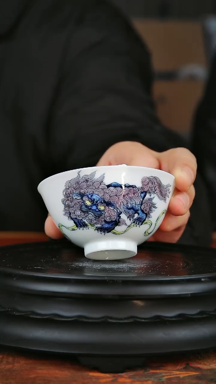 【闪购商品】杯子釉下五彩手绘