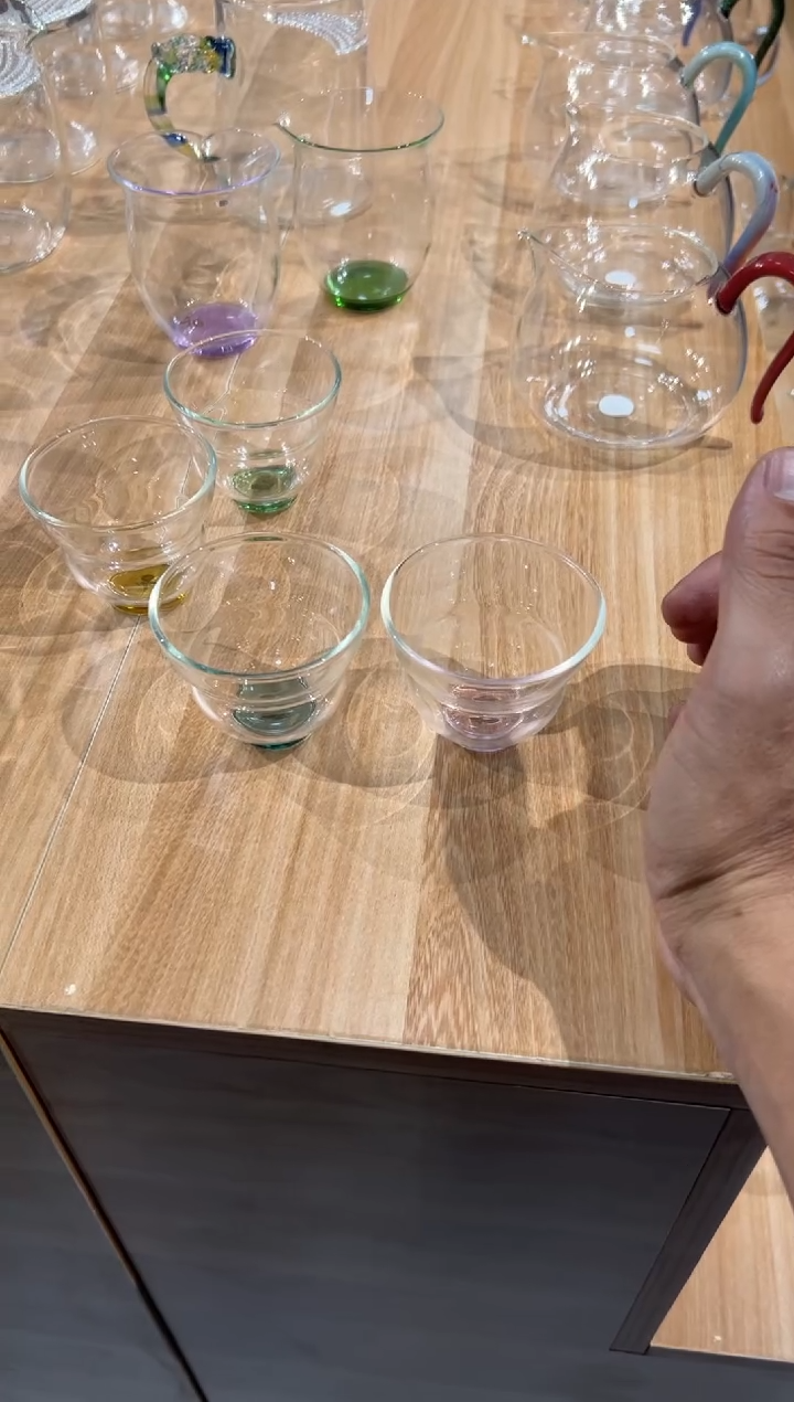 【闪购商品】粉色+墨绿色福禄杯