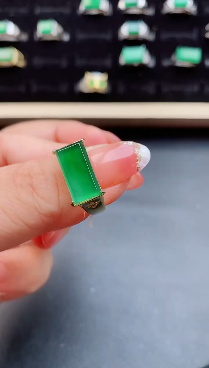 【闪购商品】翡翠戒指银S925镶嵌121212