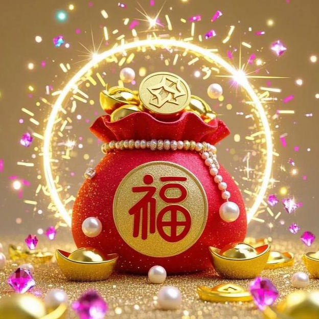 福袋防拍链接，随机一幅手绘作品未装裱