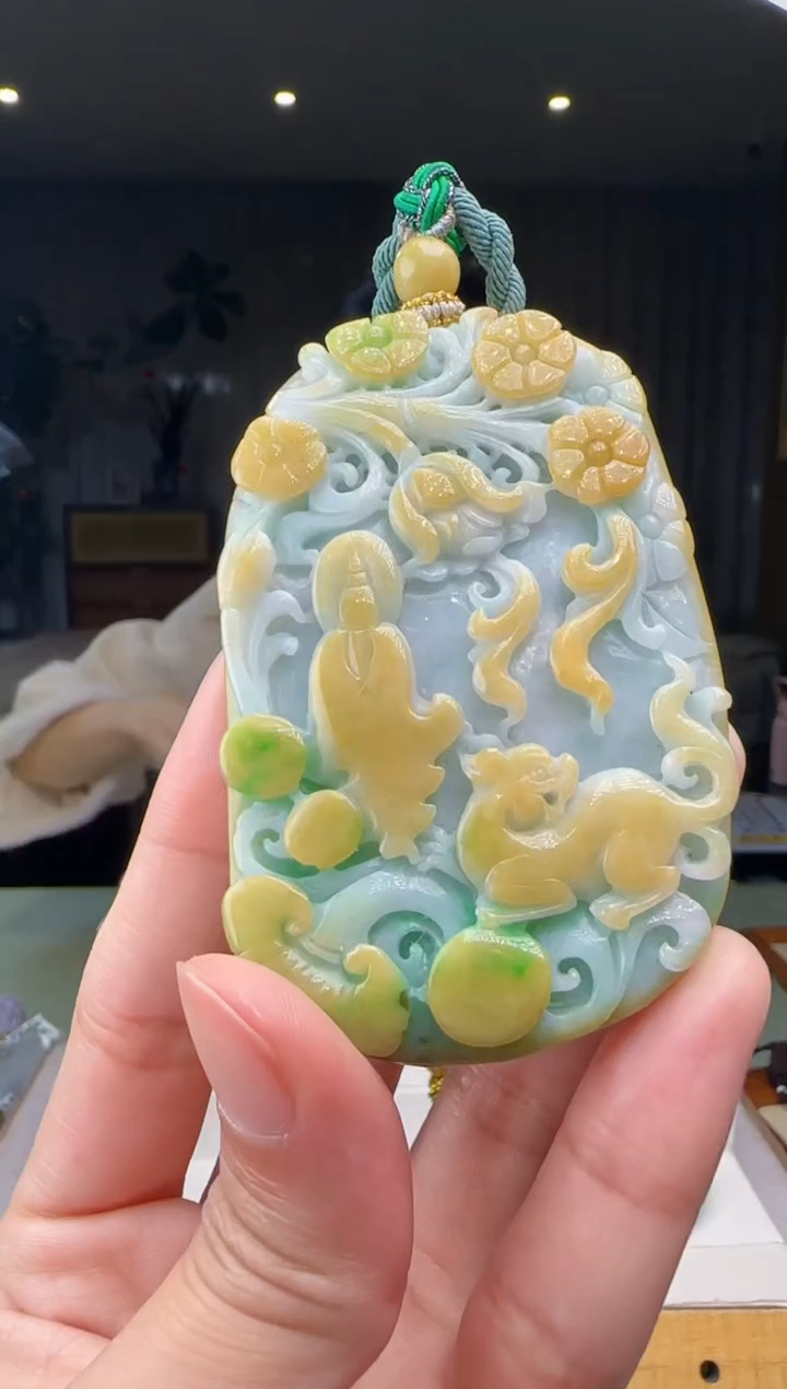 【闪购商品】翡翠吊坠(不含链)未镶嵌XM@@WS1WX27909