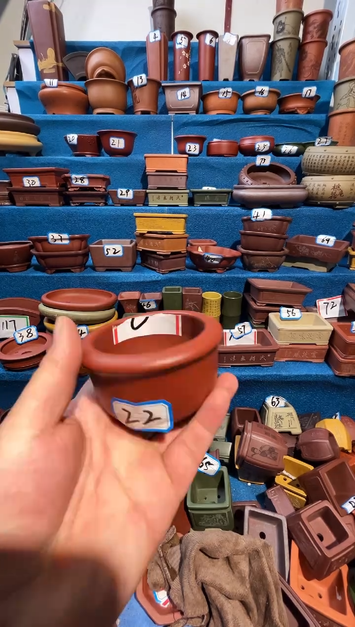 【闪购商品】紫砂紫砂花盆7.5*5