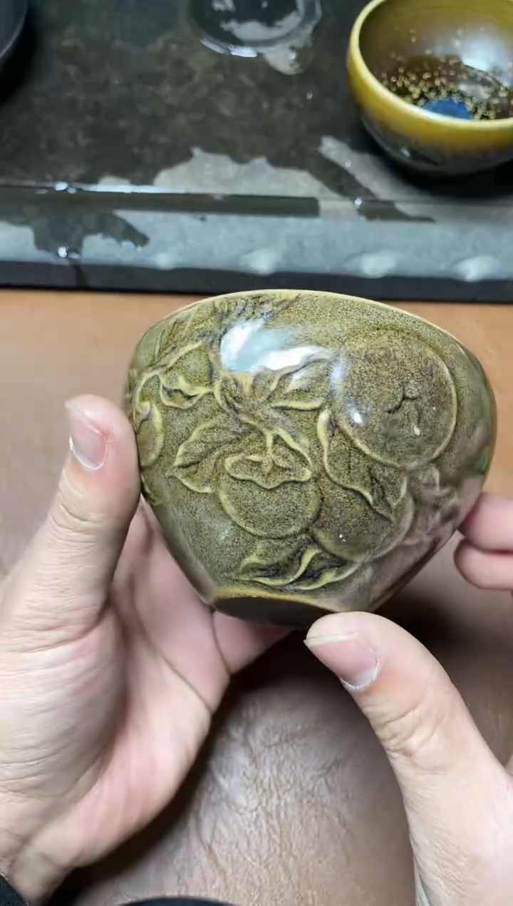 【闪购商品】茶盏名家刘有良建盏（带证书礼盒）20