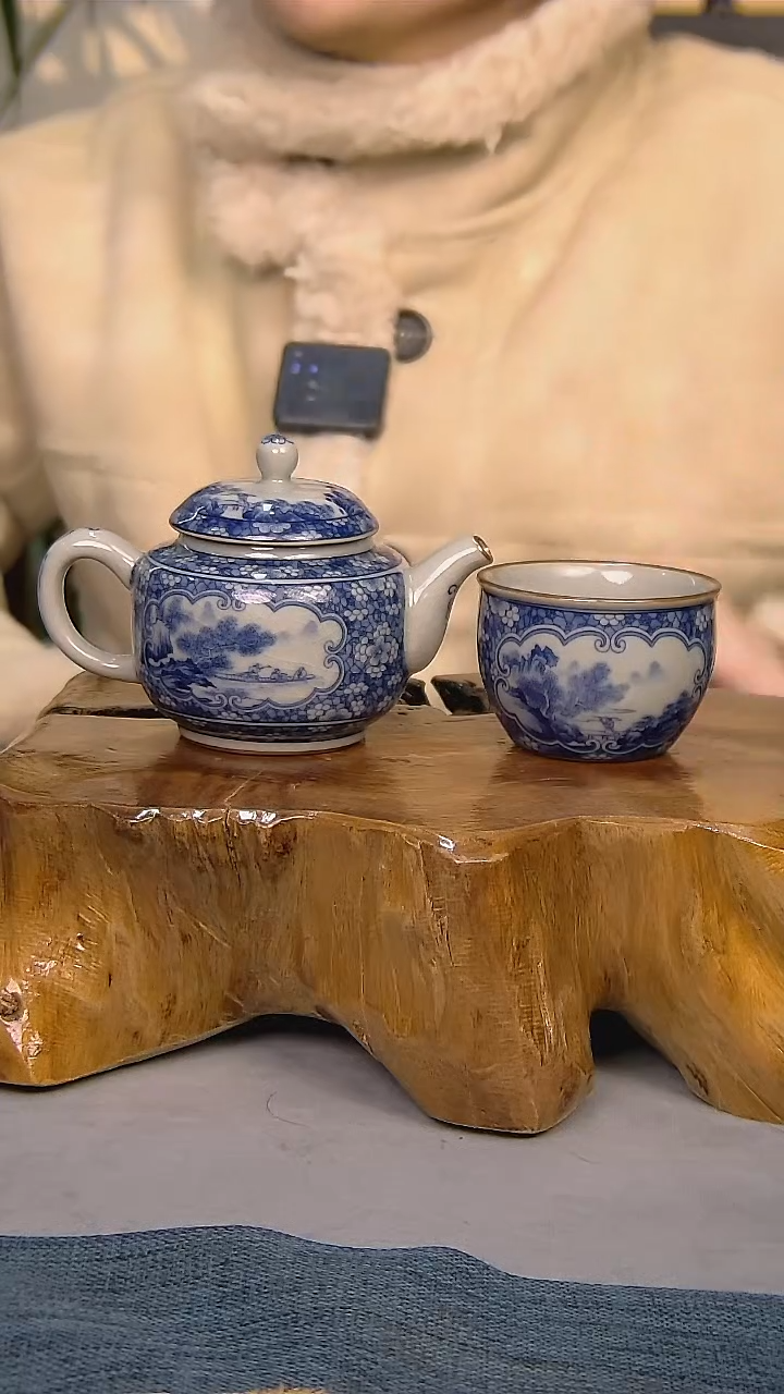 【闪购商品】2件套陶瓷茶具家用简装系列 