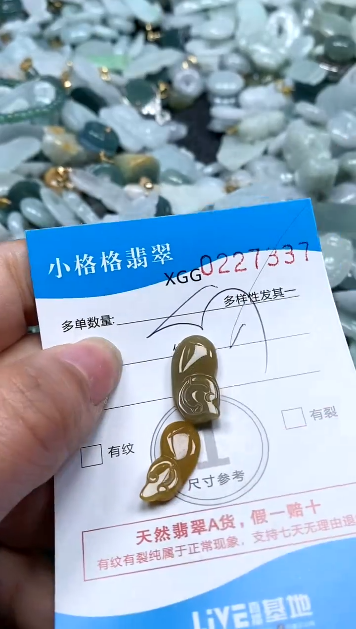 【闪购商品】翡翠颈饰未镶嵌闪购商品022737