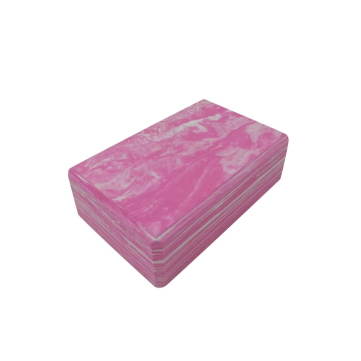 w居家健身高密度EVA材质柔软耐用防潮瑜伽砖120-180g